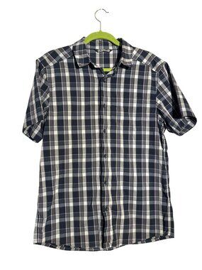 Arcteryx Men's Brohm SS Plaid Button Down Shirt Size M